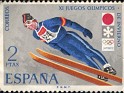 Spain 1972 Sapporo Xi Winter Olympic Games 2 PTA Multicolor Edifil 2074. Uploaded by Mike-Bell